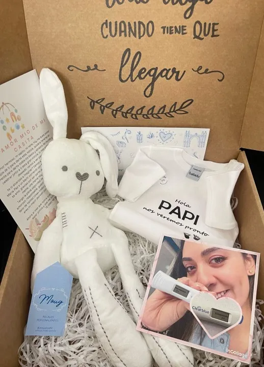 Reveal baby box