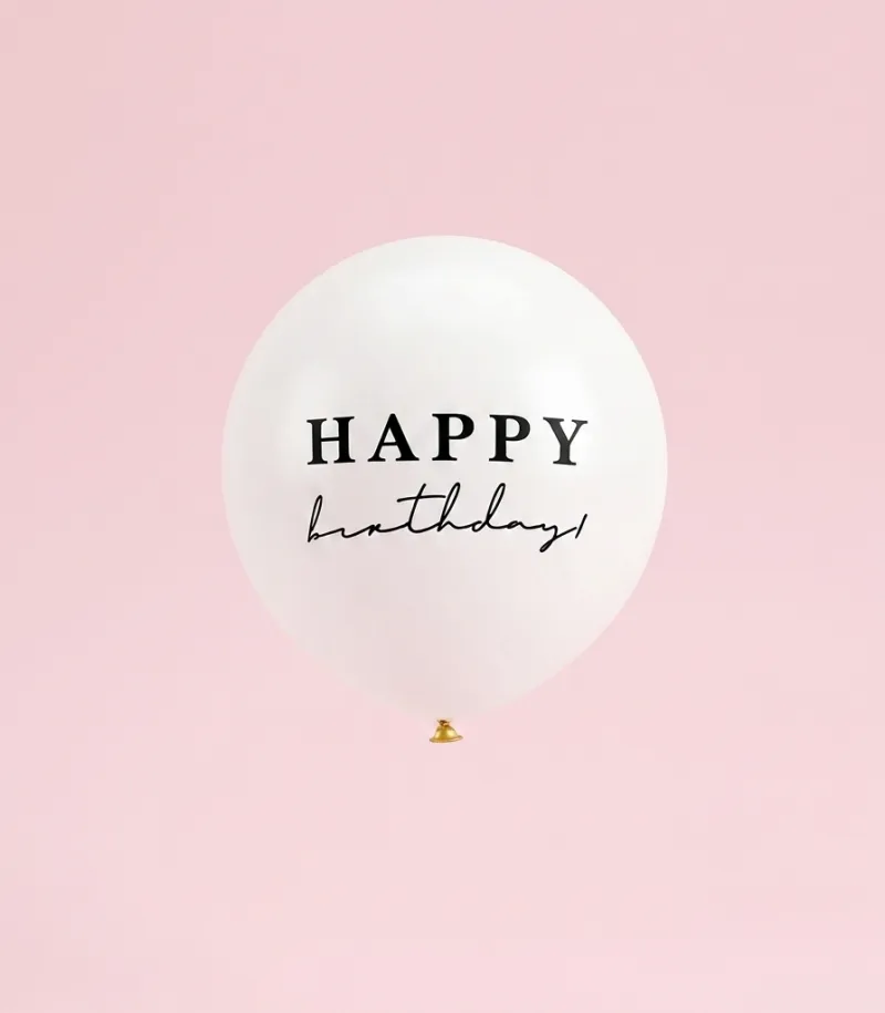 Globo cumpleaños