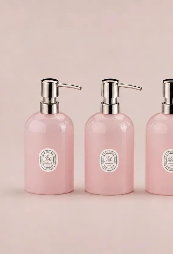 Dispensador rosa