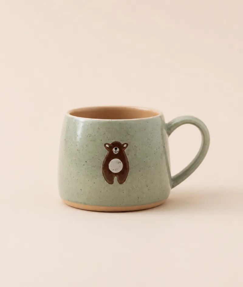 Taza oso verde