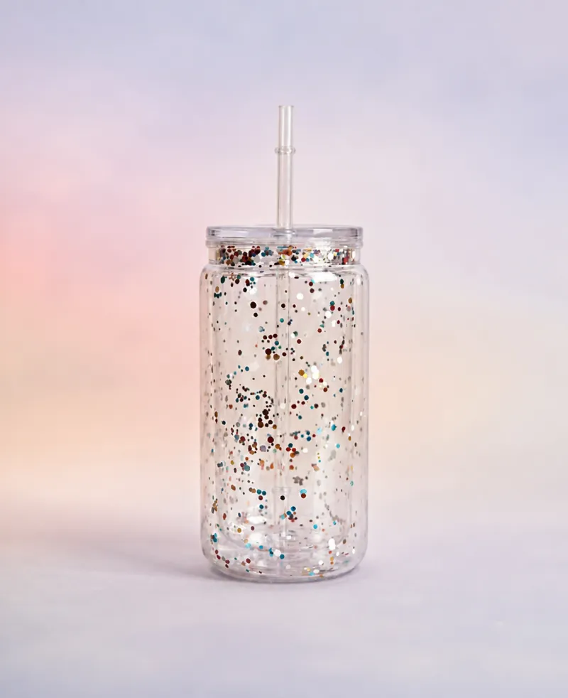 Botella glitter