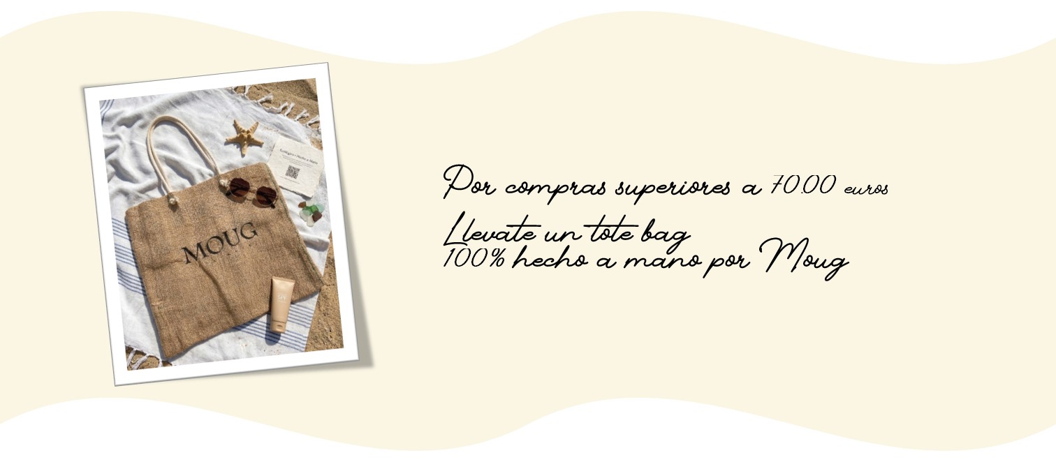 Por compras superiores a 70€ tote bag de regalo